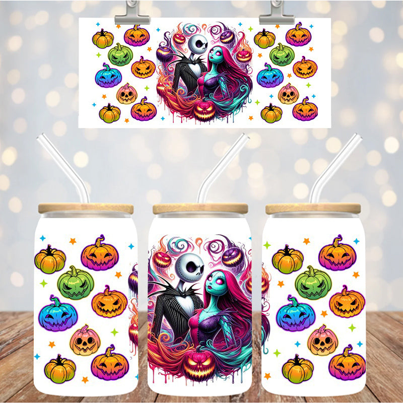 16 oz Uv Dtf Cup Wrap Jack Nightmare 1177