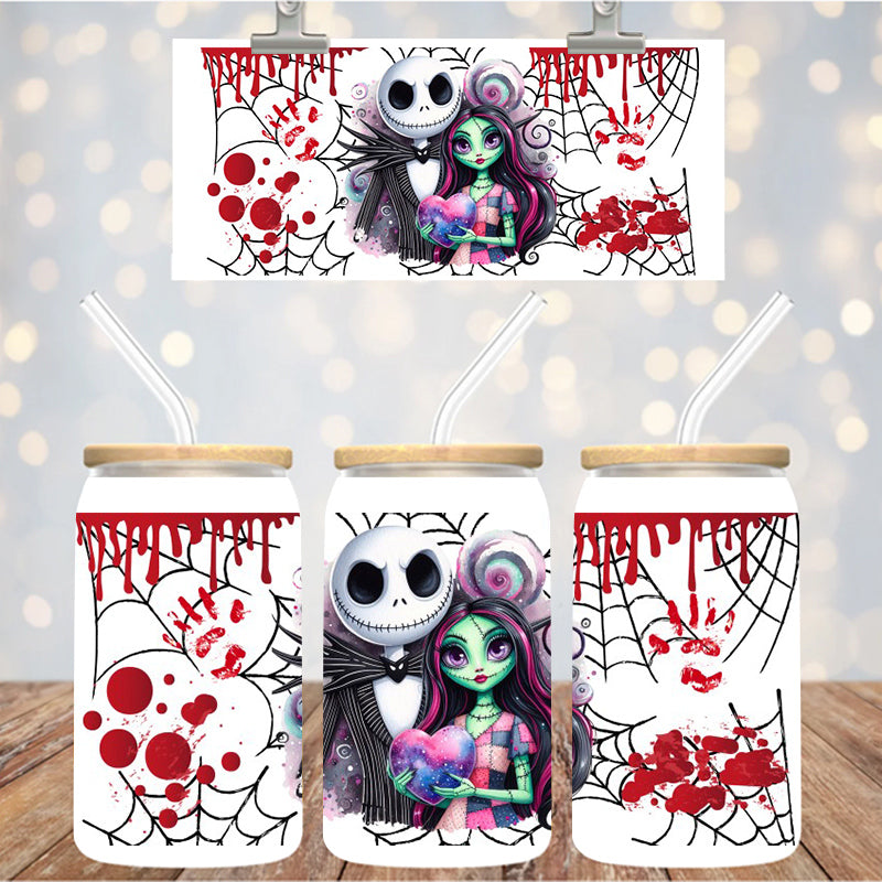 16 oz Uv Dtf Cup Wrap Jack Nightmare 1178