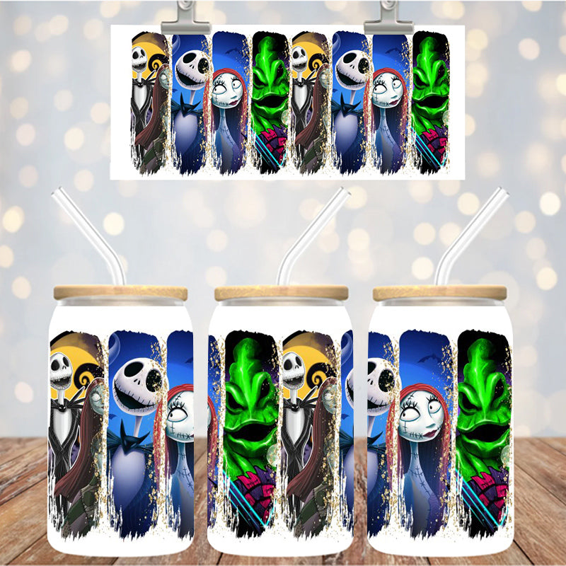 16 oz Uv Dtf Cup Wrap Nightmare 1187