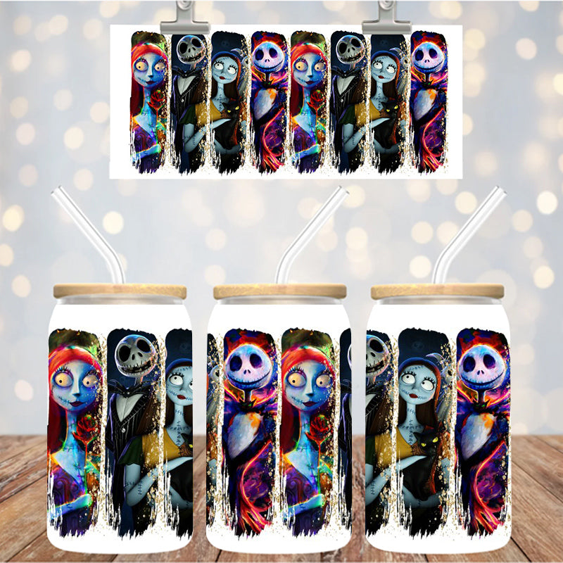 16 oz Uv Dtf Cup Wrap Nightmare 1186