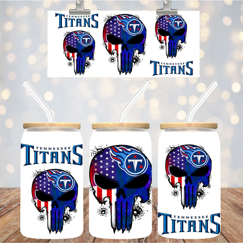 16 oz Uv Dtf Cup Wrap Football 1268