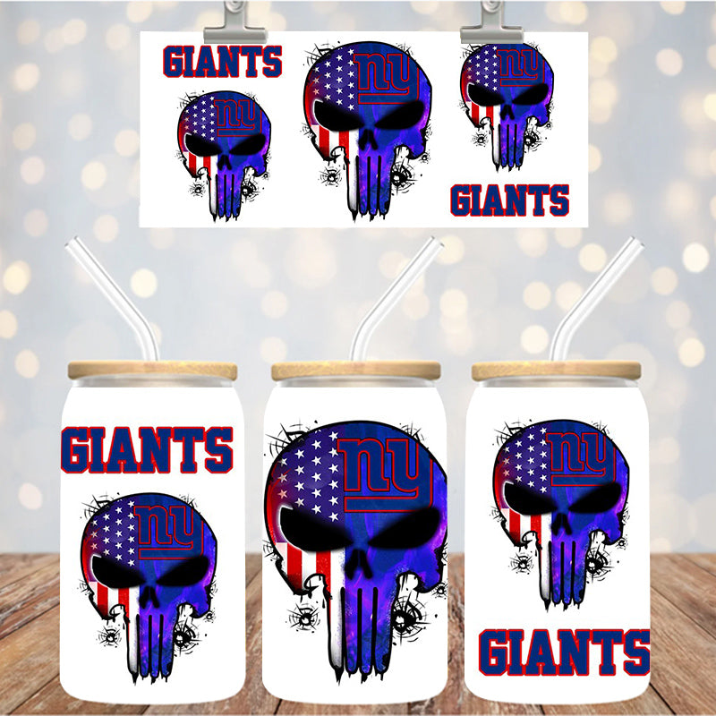 16 oz Uv Dtf Cup Wrap Football 1266