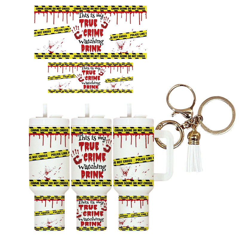UVDTF Mini Tumbler Wrap True Crime 4029