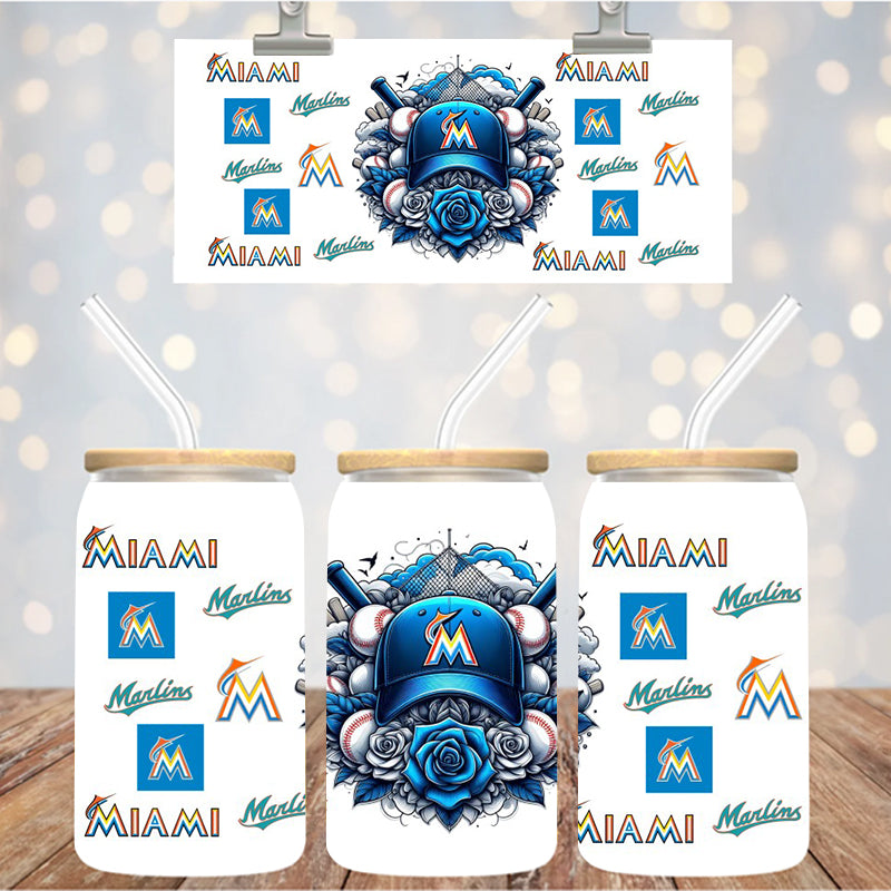 16 oz Uv Dtf Cup Wrap Baseball 968