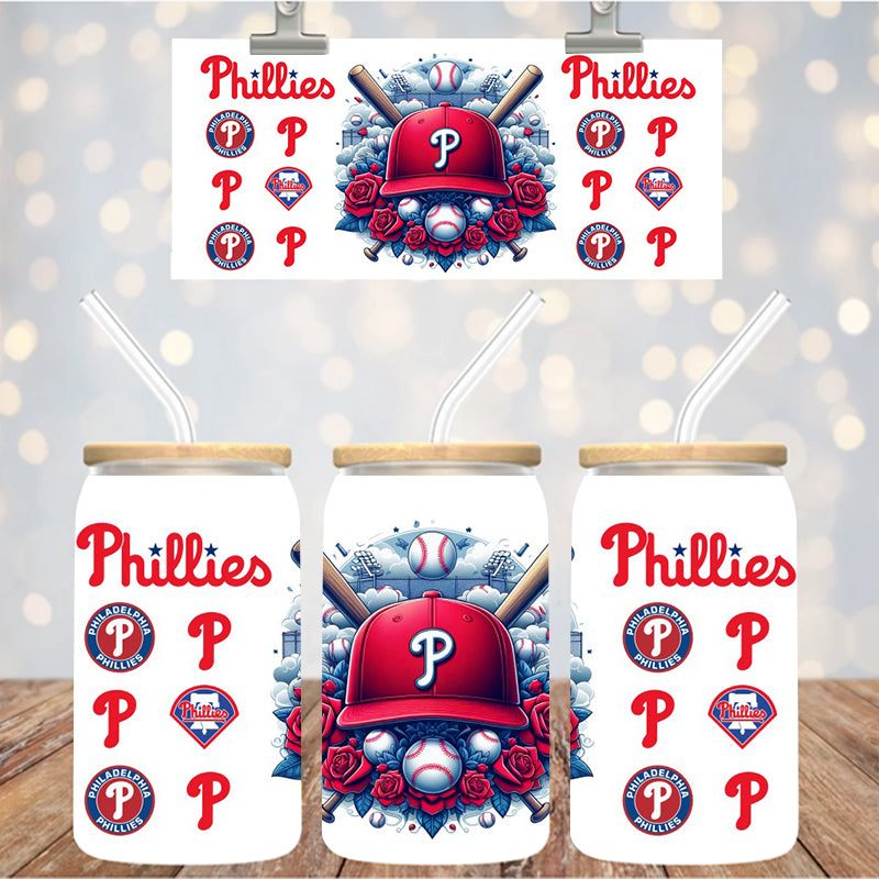 16 oz Uv Dtf Cup Wrap Baseball 954