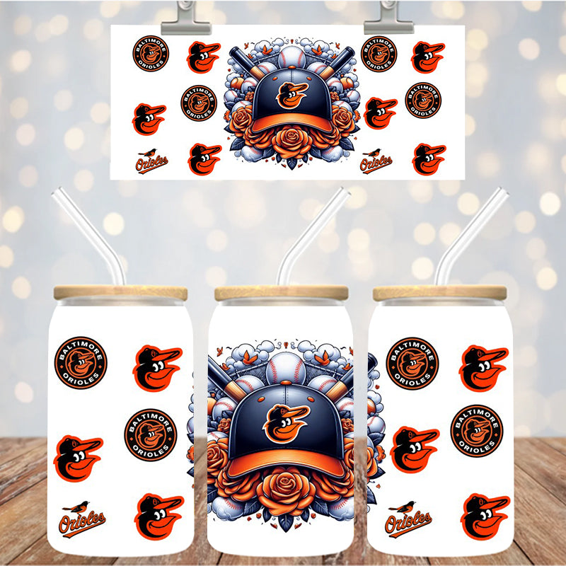 16 oz Uv Dtf Cup Wrap Baseball 974