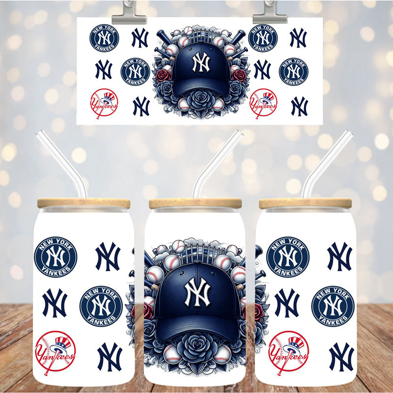 16 oz Uv Dtf Cup Wrap Baseball 964