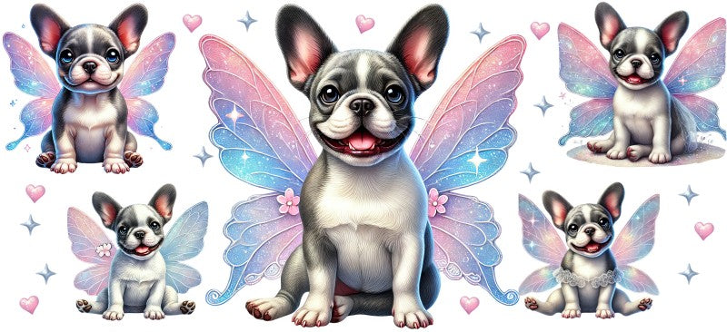 16 oz Uv Dtf Cup Wrap Boston Terrier 892