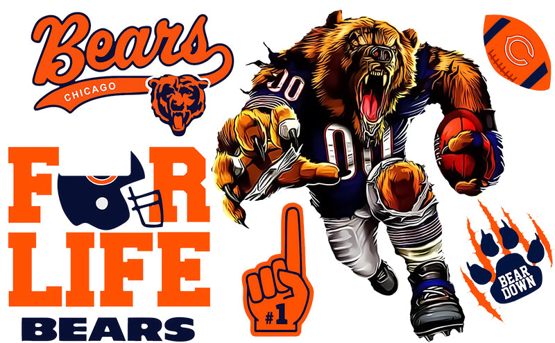 UVDTF Credit Card Skin Football 5047