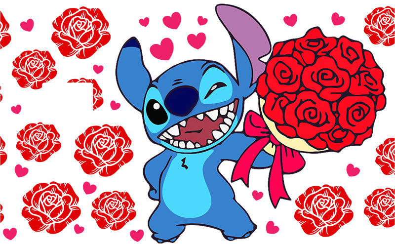 UVDTF Credit Card Skin Blue Monster 5049