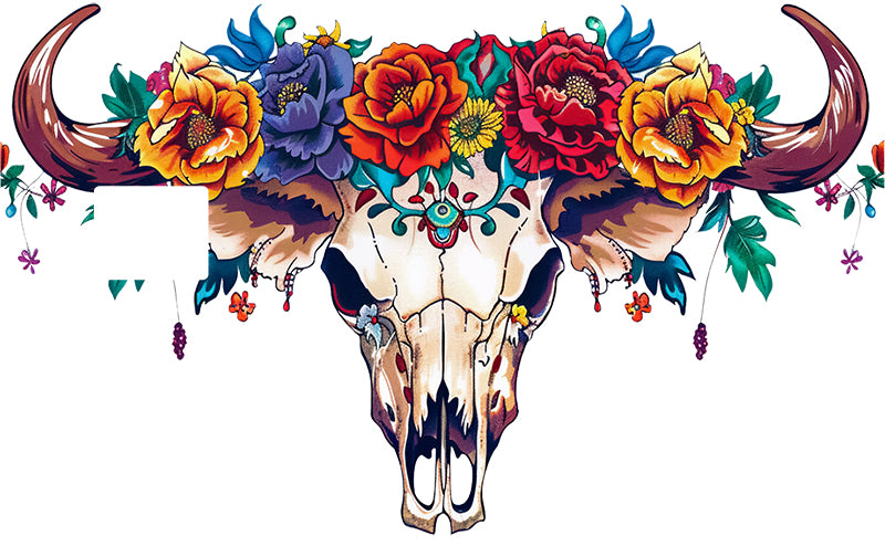 UVDTF Credit Card Skin Western Skull 5013