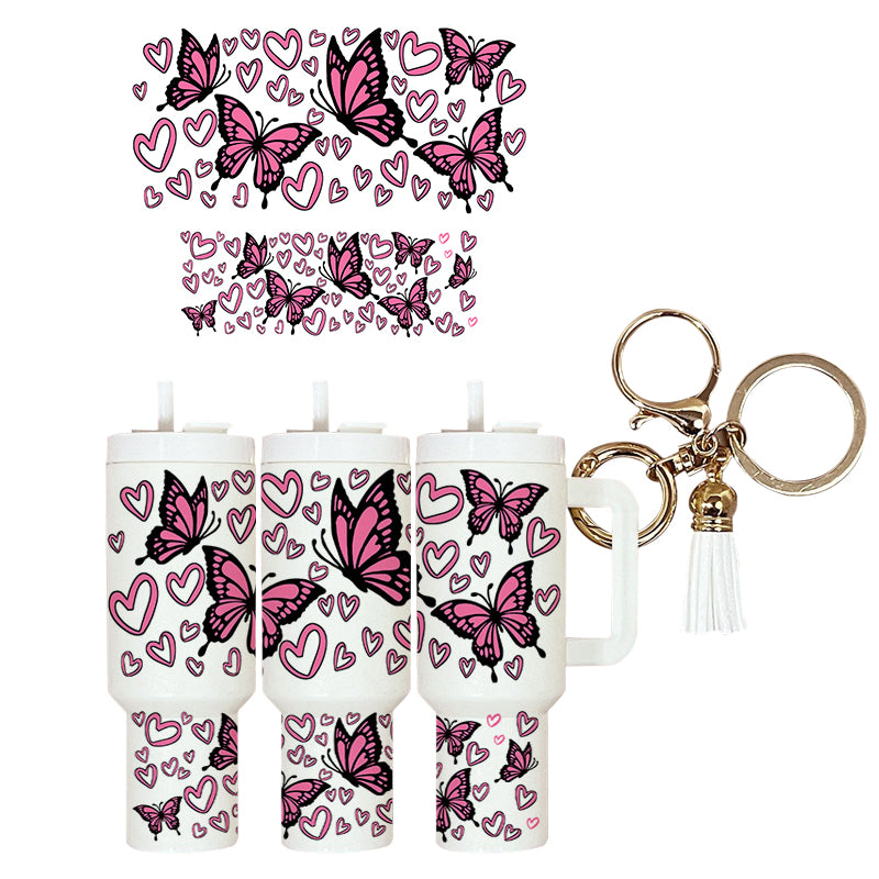 UVDTF Mini Tumbler Wrap Butterflies 4035