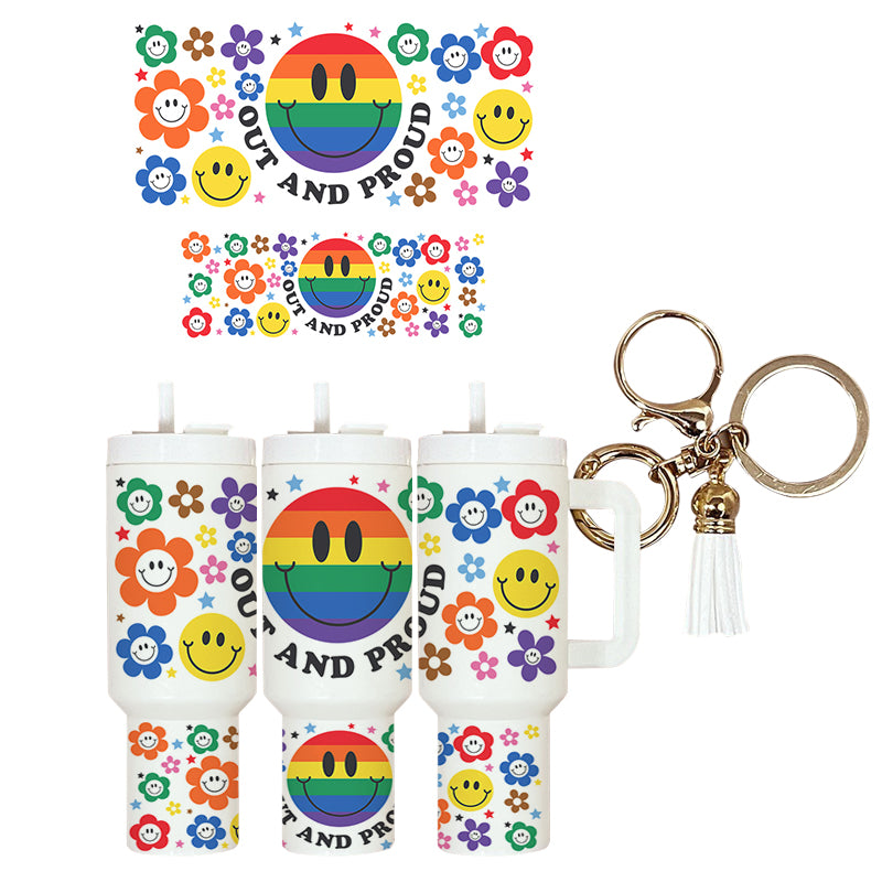 UVDTF Mini Tumbler Wrap Out and Proud 4070