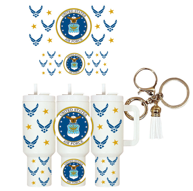 UVDTF Mini Tumbler Wrap Air Force 4226