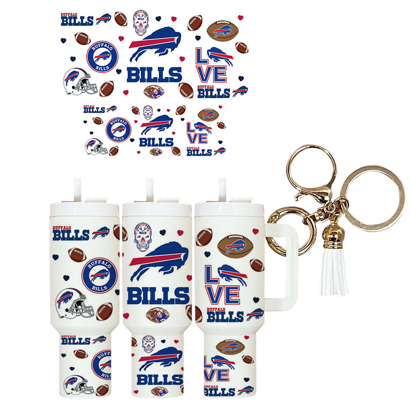 UVDTF Mini Tumbler Wrap Football 4080