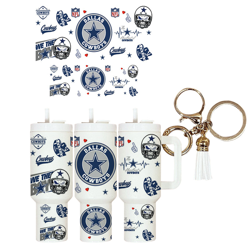 UVDTF Mini Tumbler Wrap Football 4011