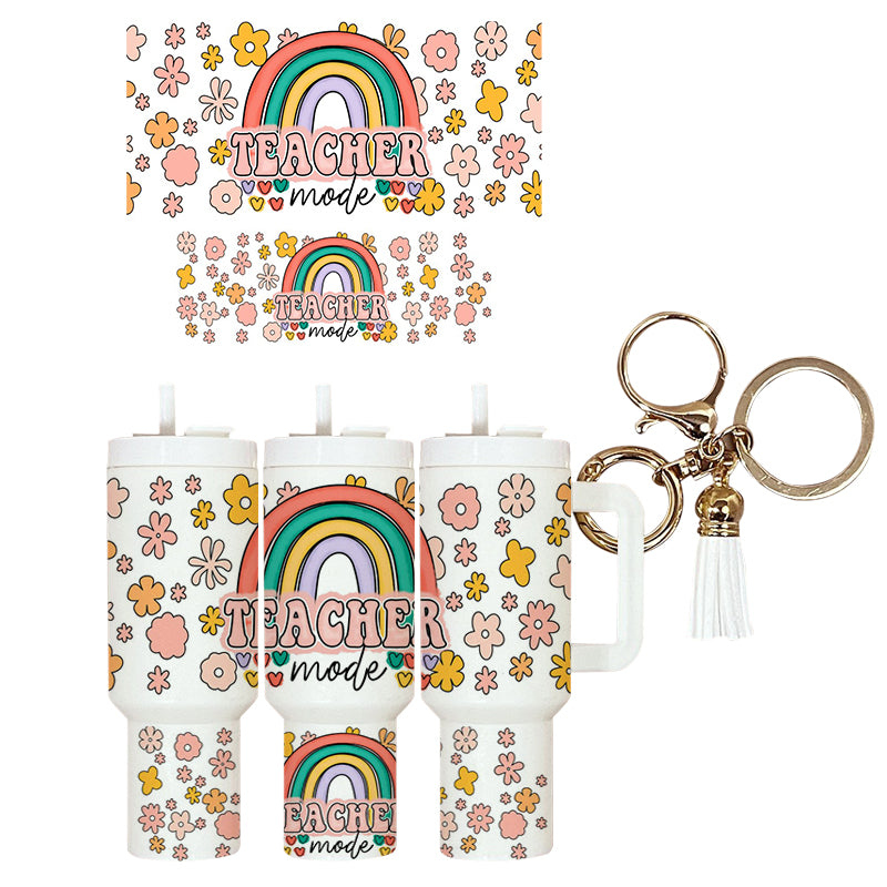 UVDTF Mini Tumbler Wrap Teacher 4084