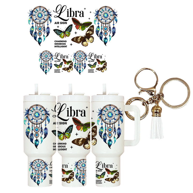 UVDTF Mini Tumbler Wrap Libra 4125