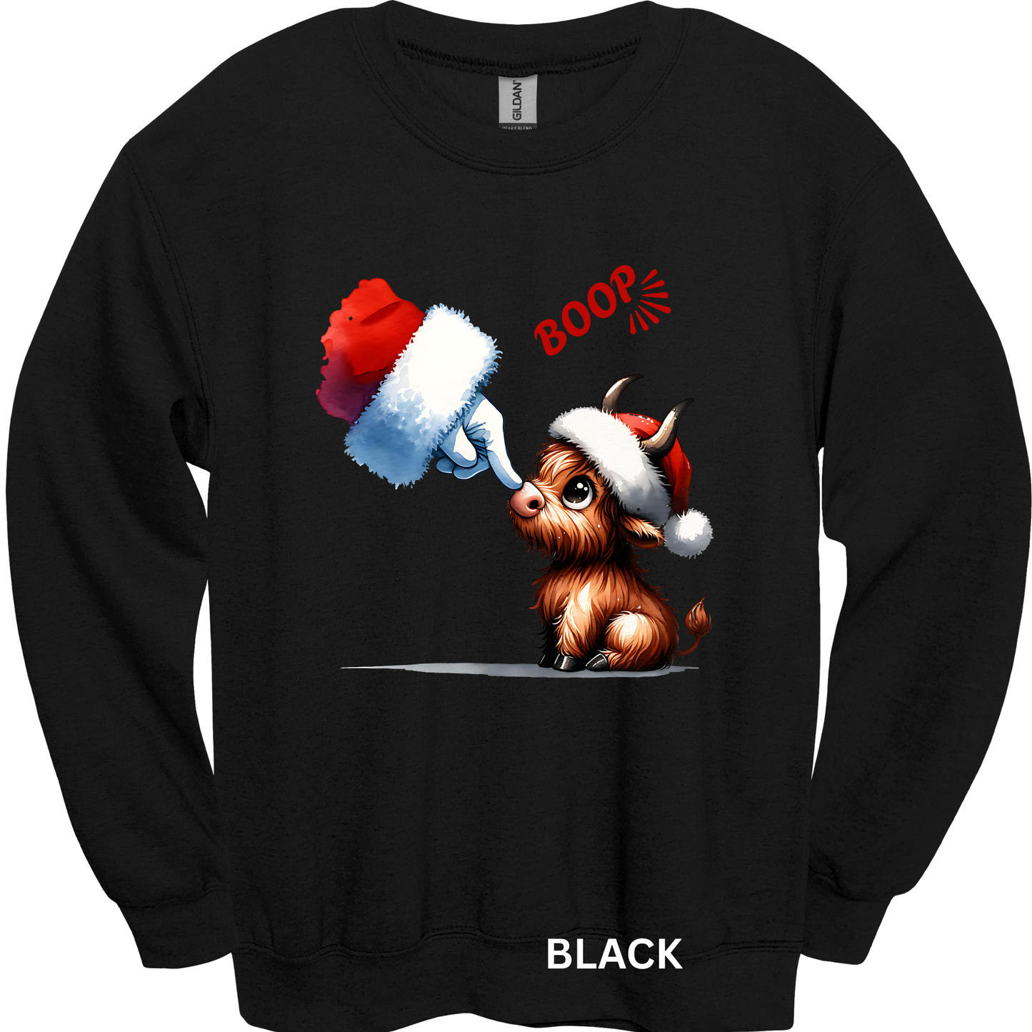 Crewneck Sweatshirt Santa Boop Highland 1180