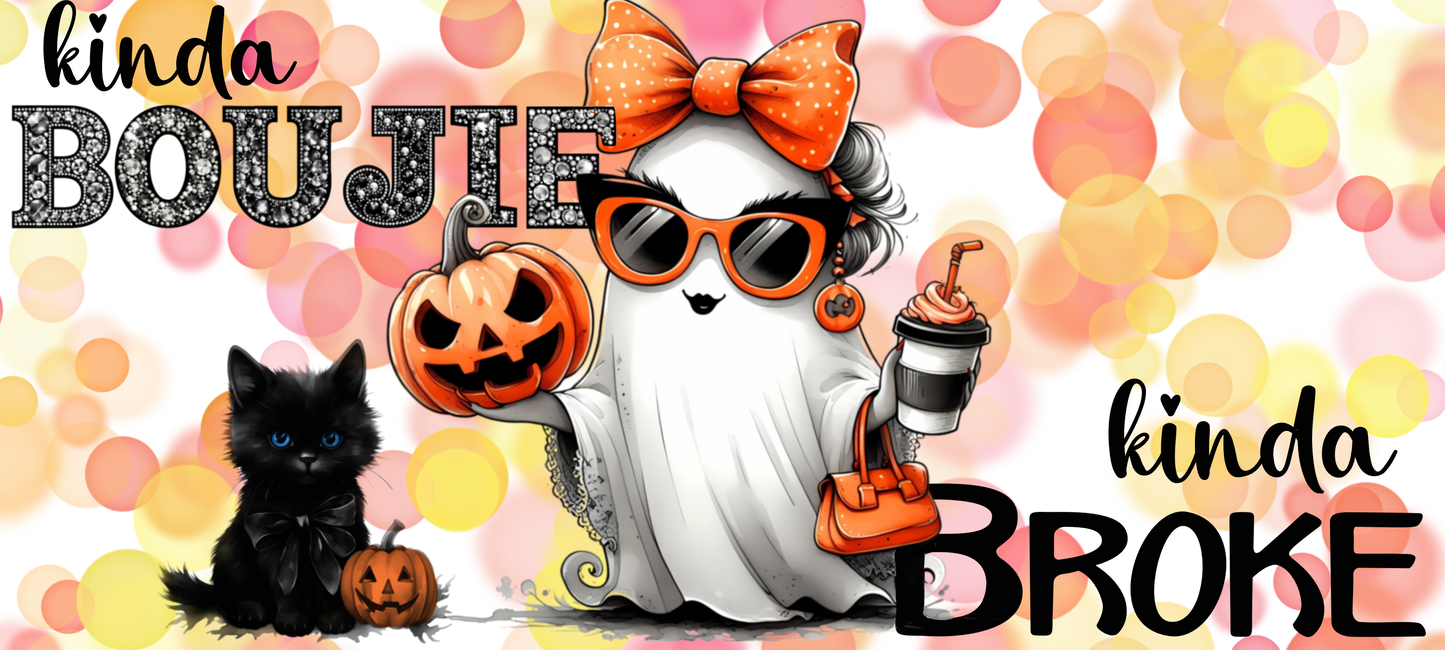 Uv Dtf Cup Wrap Kinda Boujie Kinda Broke 266