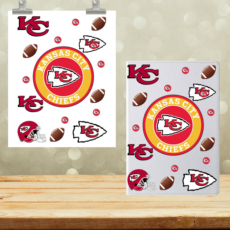 A5 Notebook UVDTF Wrap Football 7034