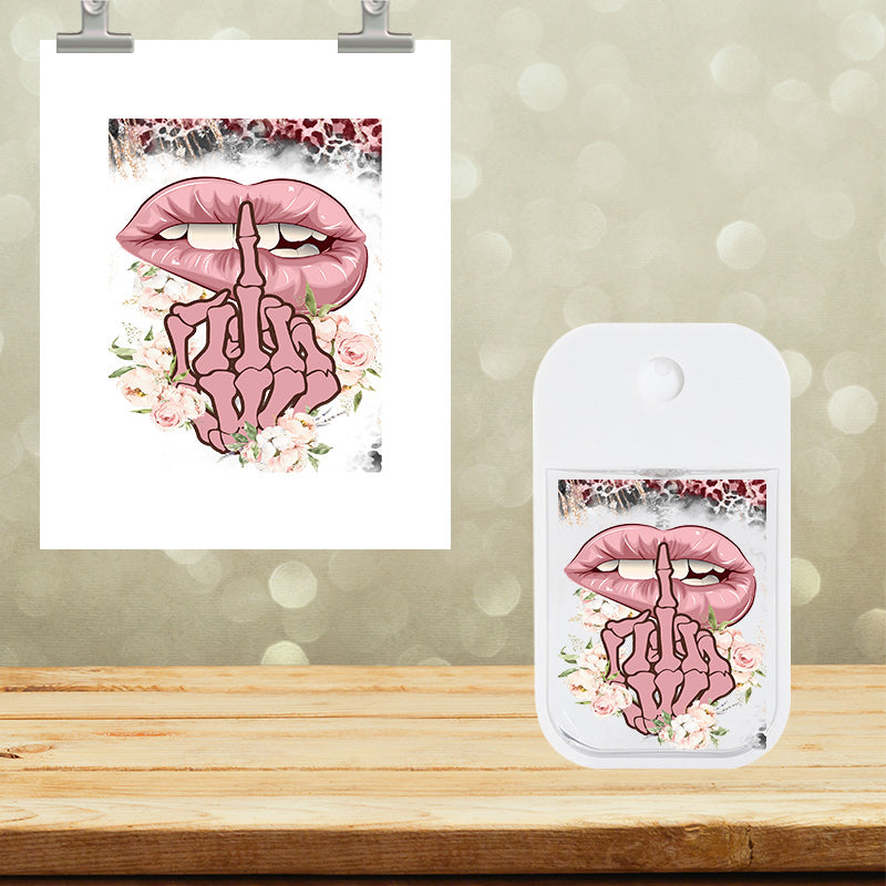 UVDTF 2x2.5 Spray Bottle Finger Lips 10009