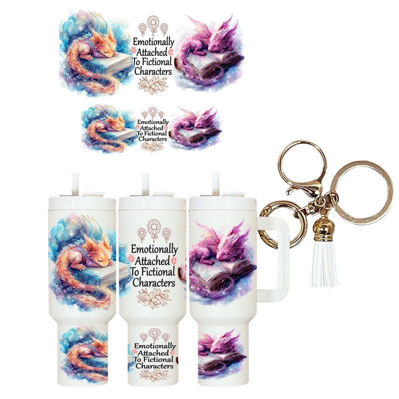 UVDTF Mini Tumbler Wrap Emotionally Attached Fictional Characters 4006