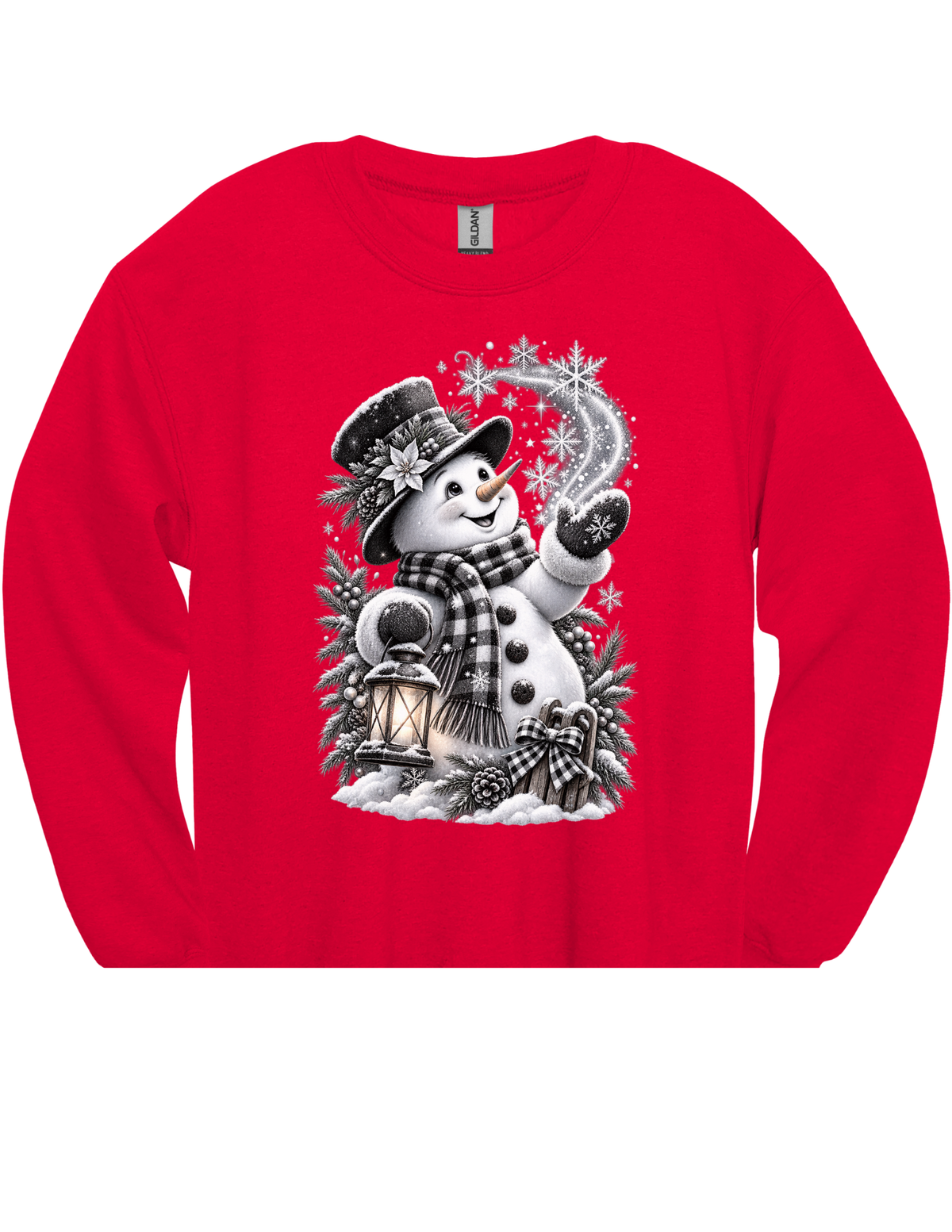 Winter Magic Snowman DTF Transfer & Apparel