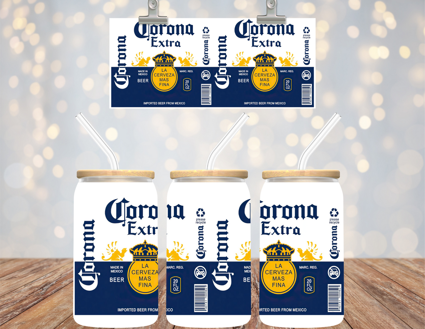 UVDTF 16 oz Cup Wrap Beer Can 6157