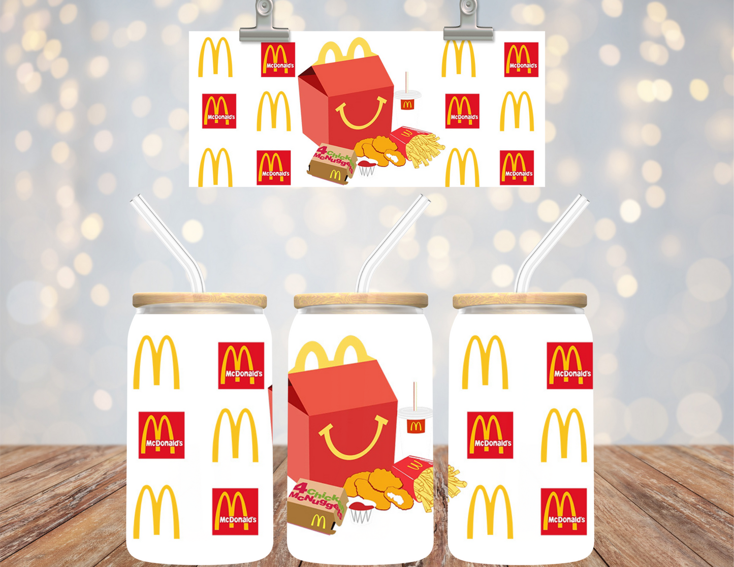 UVDTF 16 oz Cup Wrap Chicken Nuggets 6147