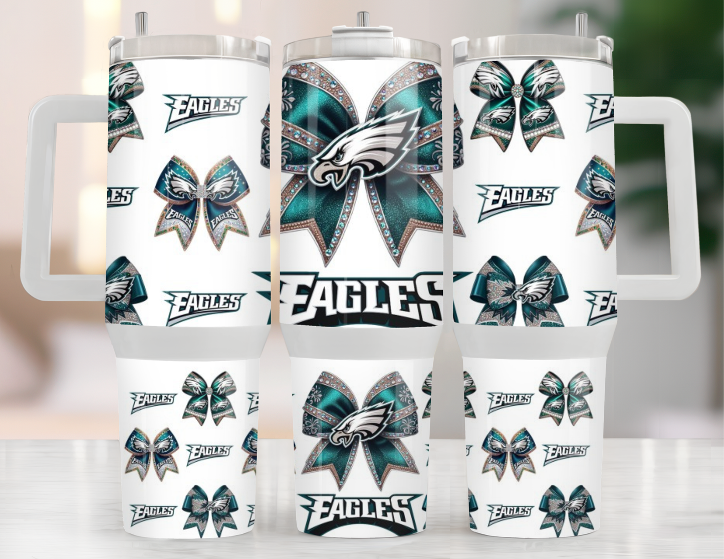 UVDTF 40 oz Cup Wrap Football 3045