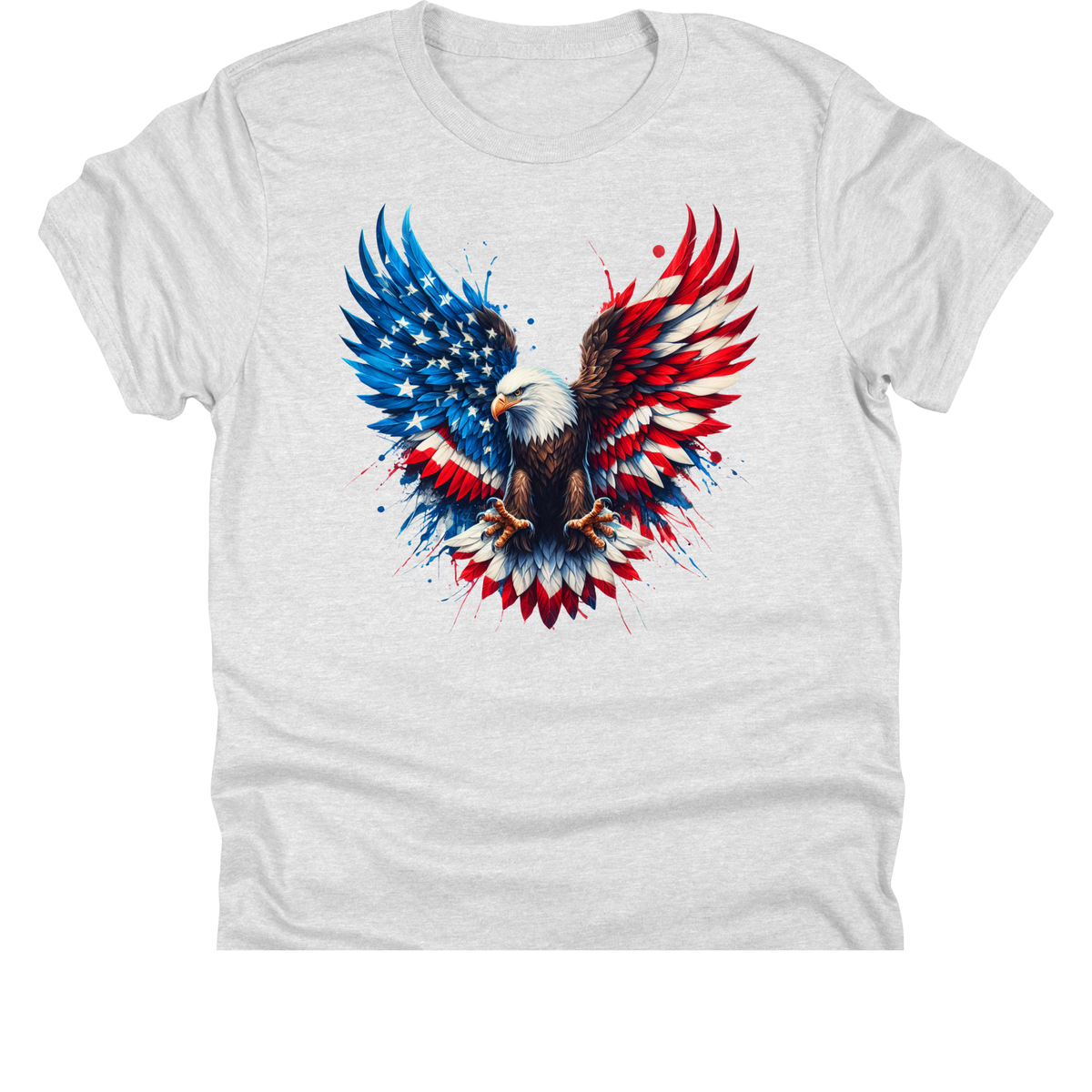 Patriotic Eagle Wings | 11" Ready to Press DTF Transfer|151
