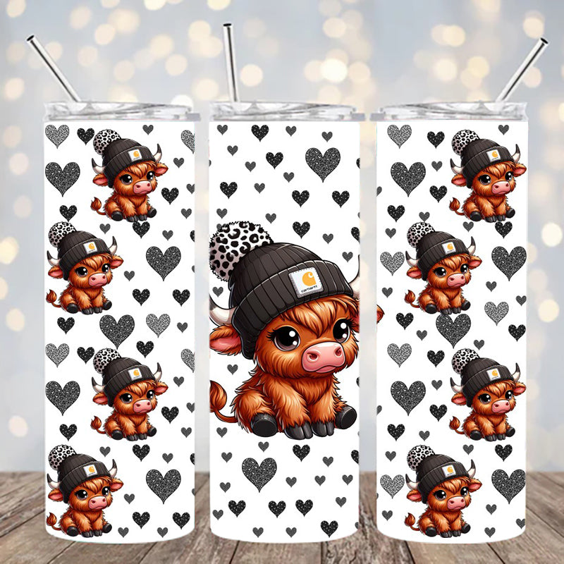 UVDTF 20 oz Highland Cow 2314