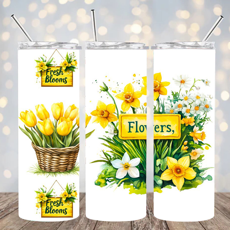 UVDTF 20 oz Fresh Blooms Flowers 2305