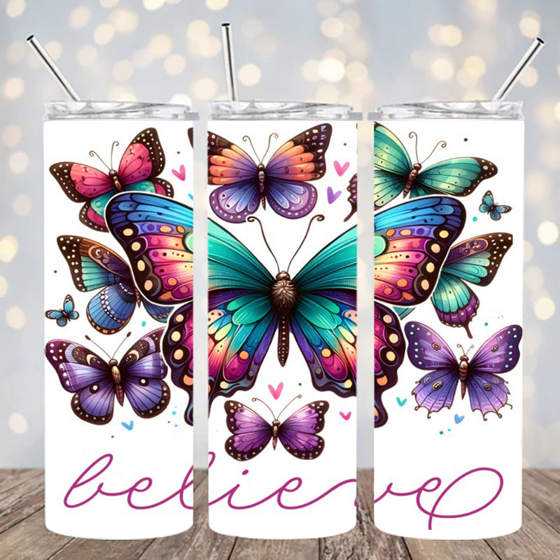UVDTF 20 oz Butterflies Believe 2289