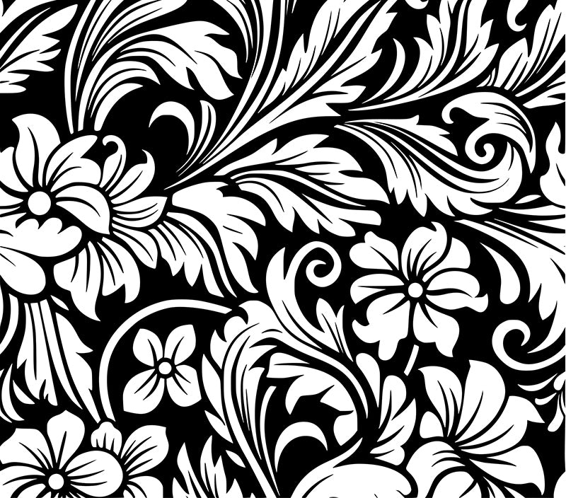 UVDTF 20 oz Tooled Leather 2198