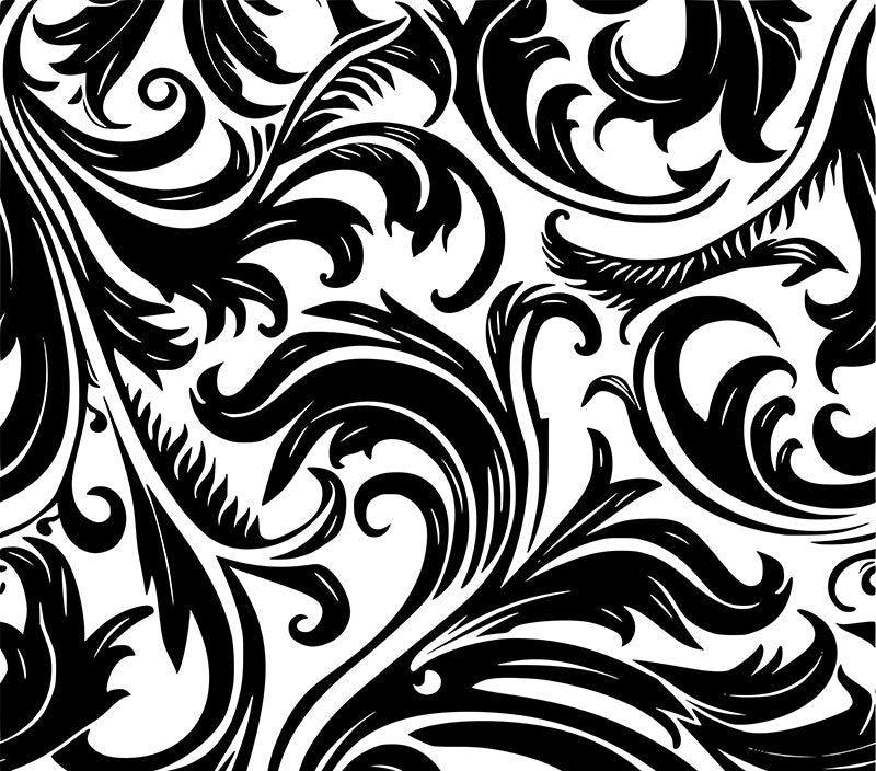 UVDTF 20 oz Tooled Leather 2222