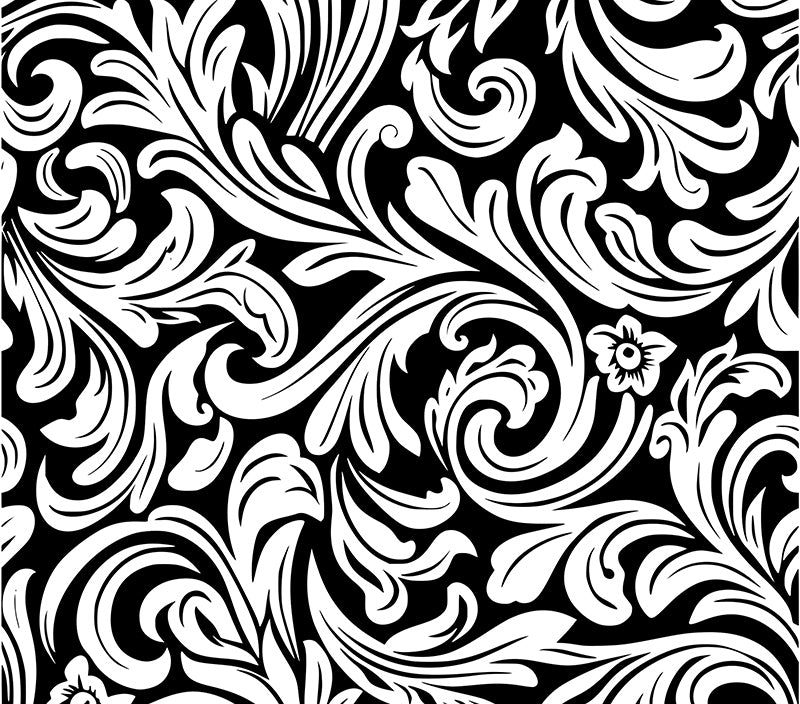 UVDTF 20 oz Tooled Leather 2229