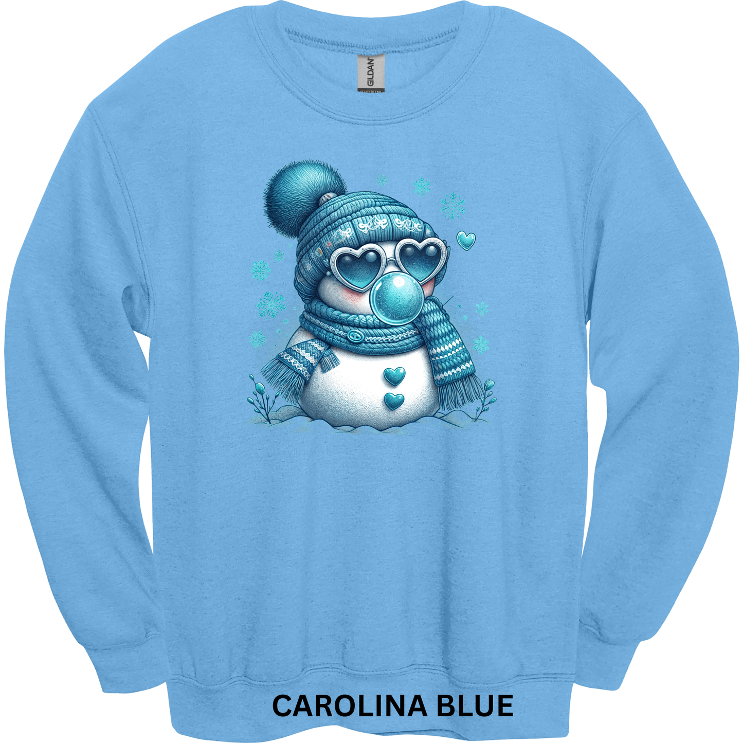 Crewneck Sweatshirt Bubblegum Snowman