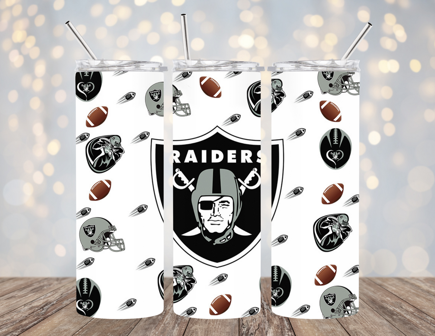 UVDTF 20 oz Cup Football 2166