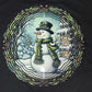 10" Christmas Snowman Wind Spinner