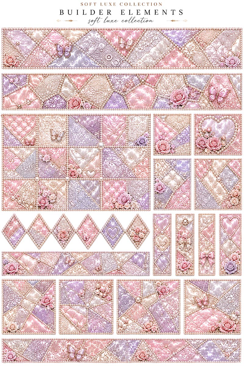 Luxe Butterfly Collection | UVDTF 9.5 x14 Element Sheets