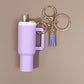 Mini Tumbler Keychains With Tassel