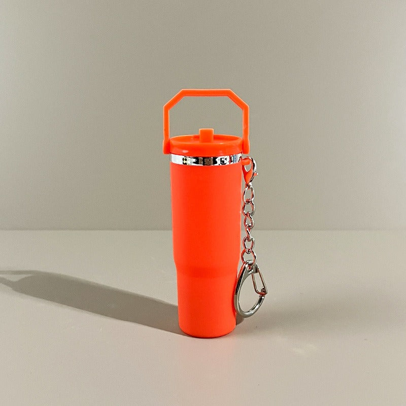 Mini Tumbler Keychains With Top Handle