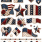 Americana Collection | UVDTF 9.5 x14 Element Sheets