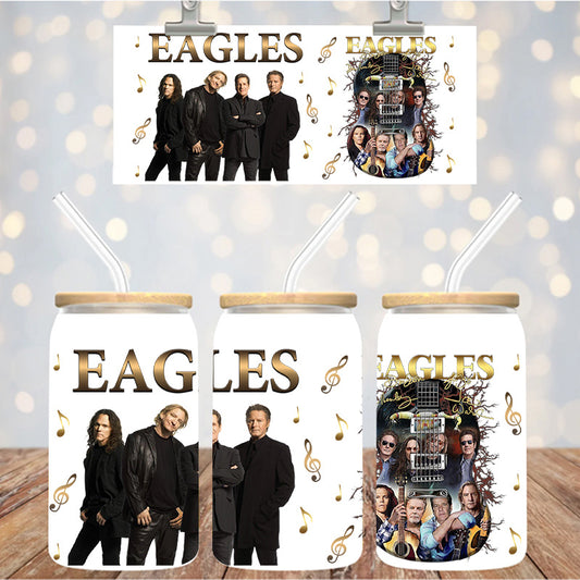 16 oz Uv Dtf Cup Wrap Eagles 1249