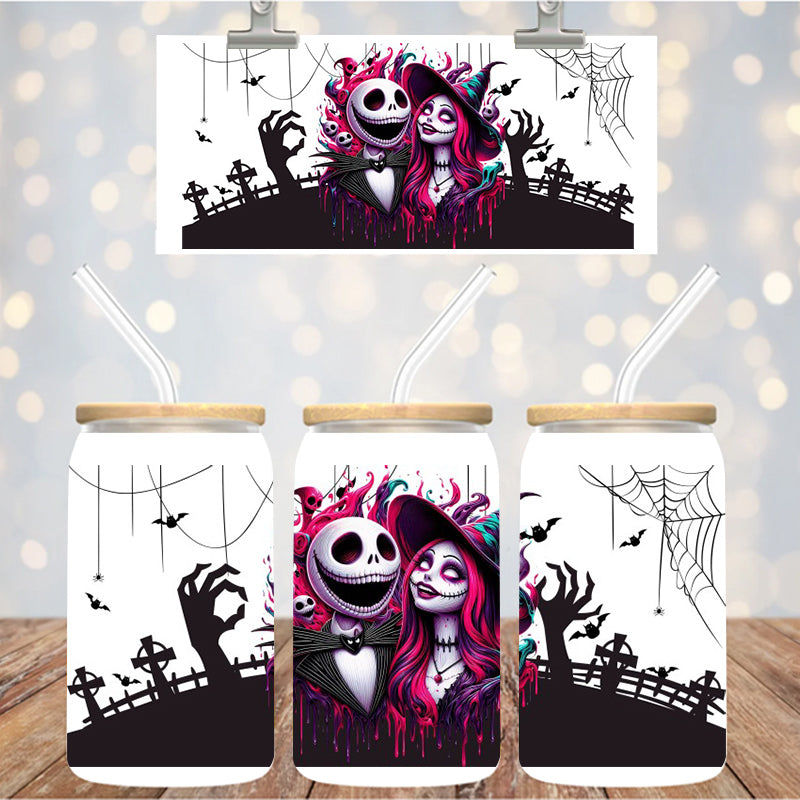 16 oz Uv Dtf Cup Wrap Jack Sally 1158