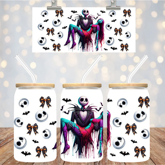 16 oz Uv Dtf Cup Wrap Jack Nightmare 1176