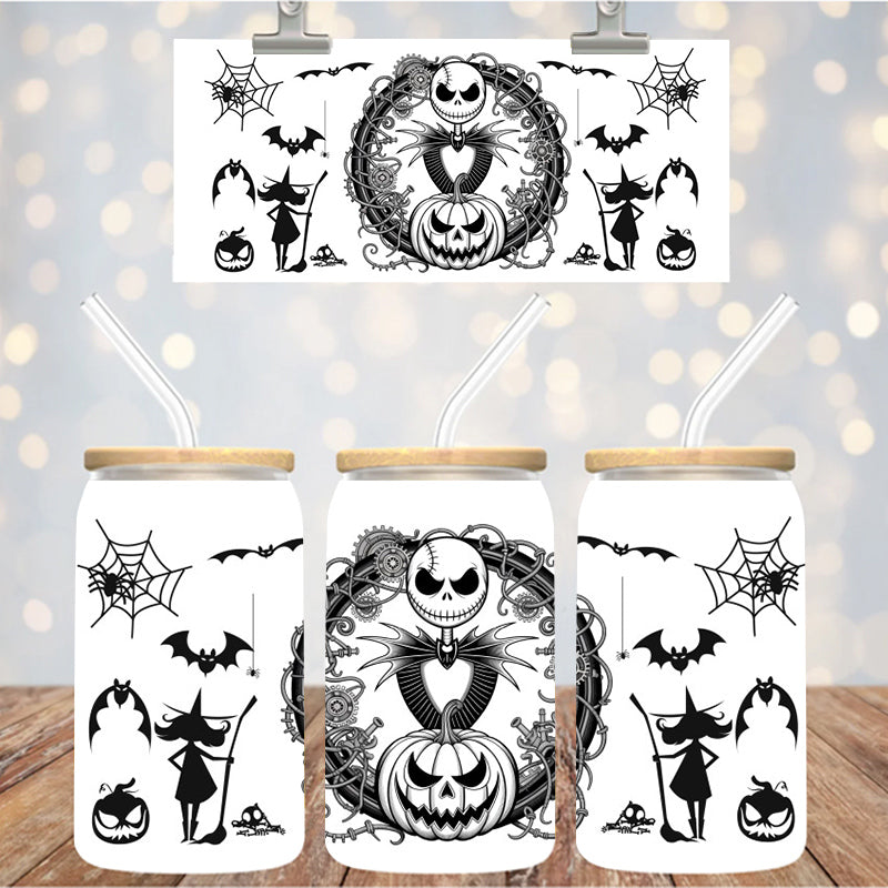 16 oz Uv Dtf Cup Wrap Jack Nightmare 1148