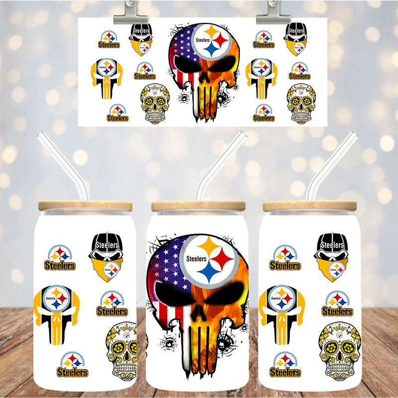 16 oz Uv Dtf Cup Wrap Football 1281